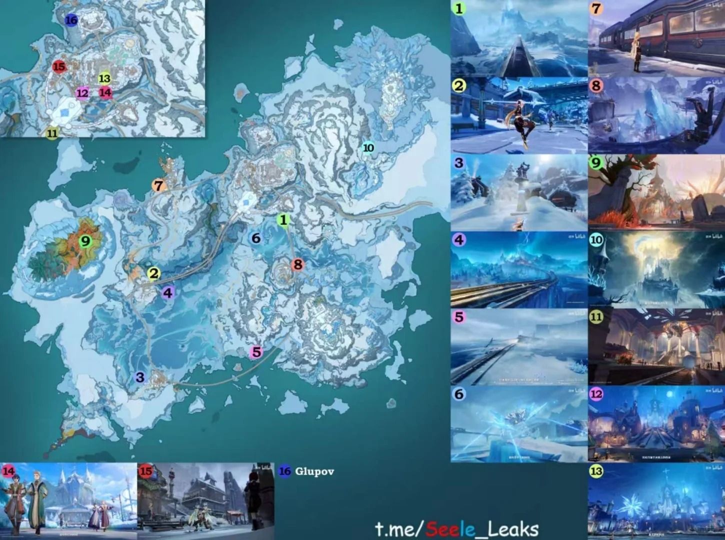 原神7.0至冬地图爆料 无神怜爱的雪国