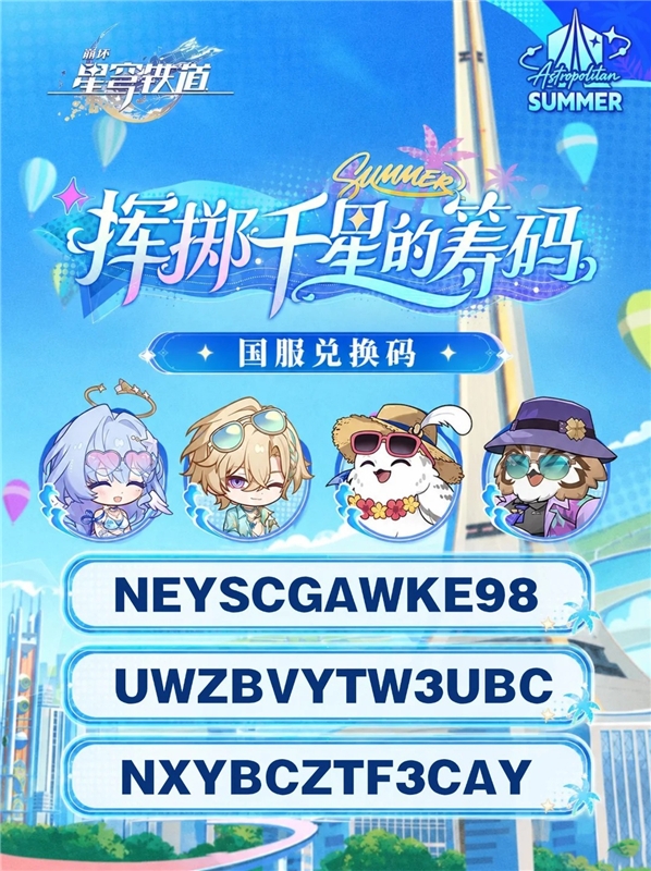 崩坏星穹铁道4.5版本前瞻直播300星琼兑换码汇总