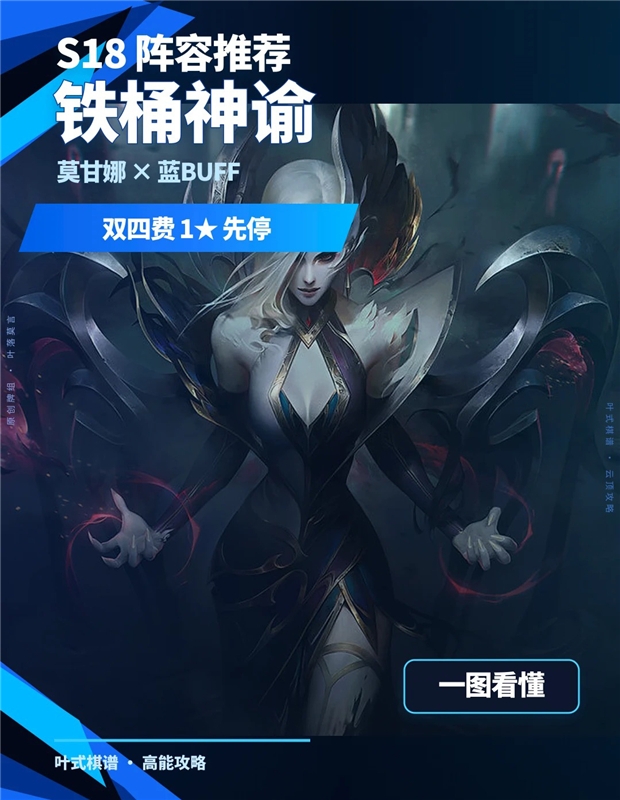 云顶之弈S18阵容推荐 铁桶神谕一图文看懂！