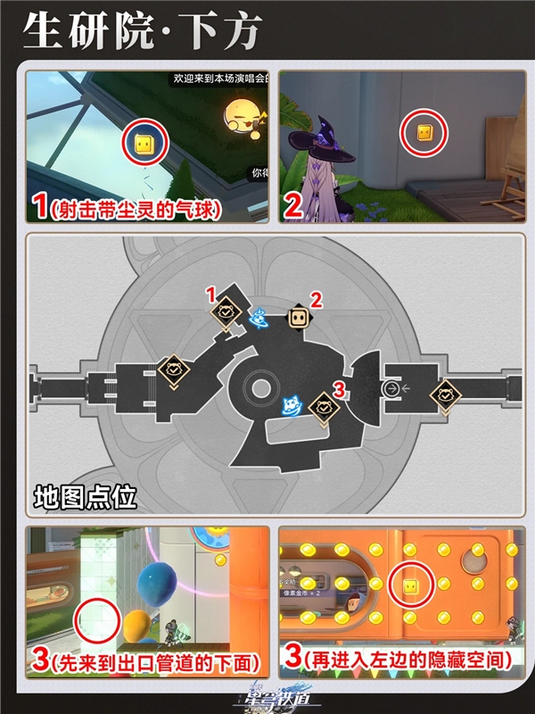 崩坏星穹铁道4.6版本·生研院 全尘灵收集攻略