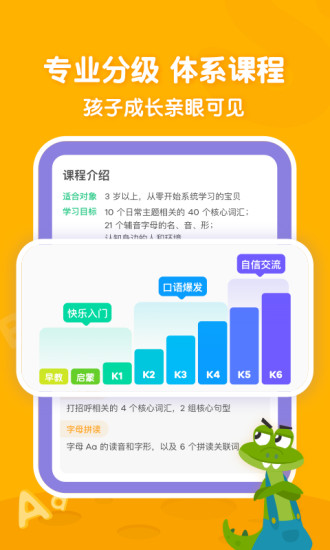 叽里呱啦课程APP截图